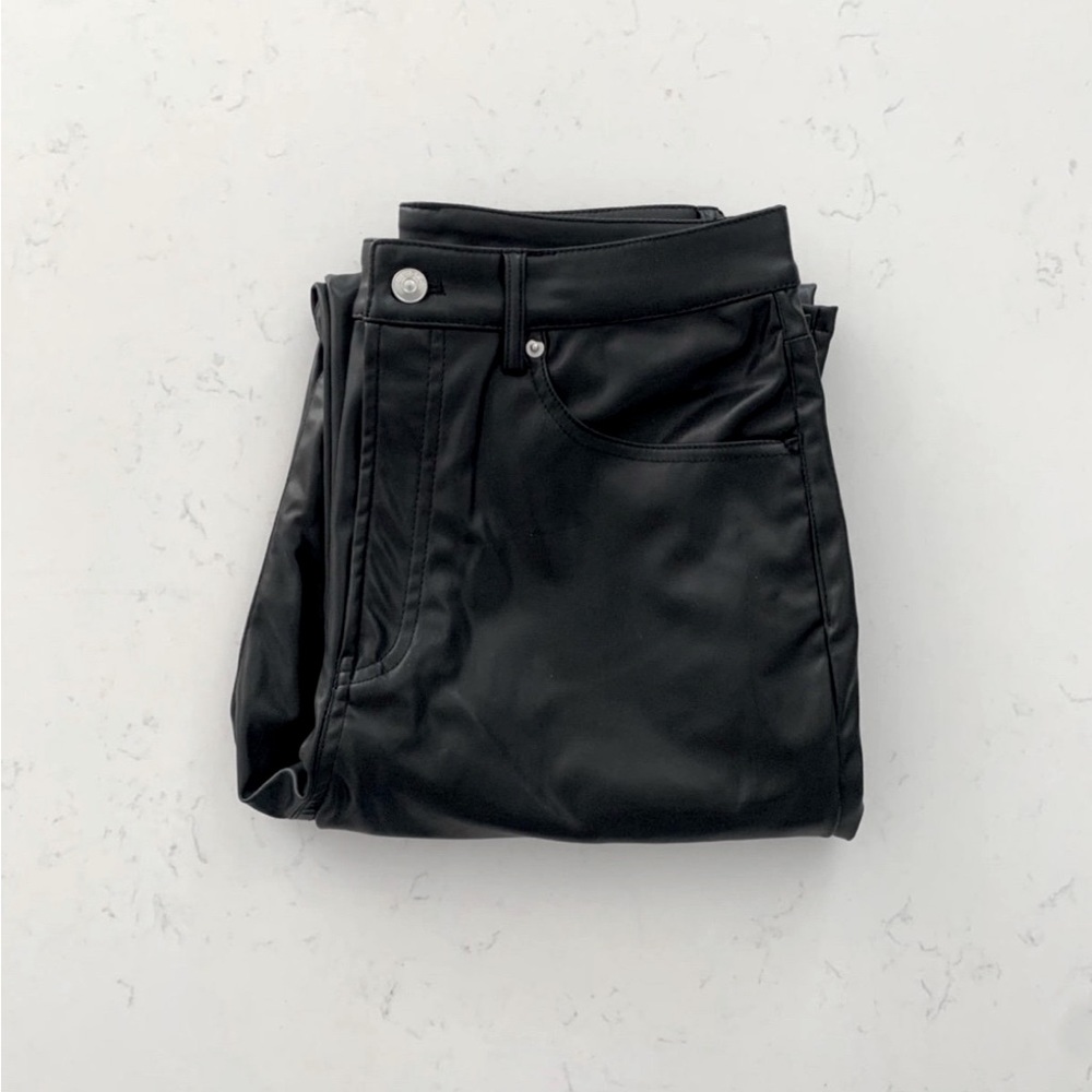 H&M leather pants